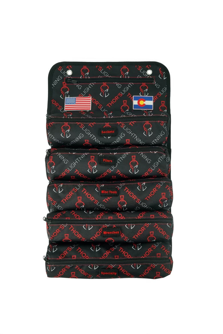 Thor's Lightning Air Systems- Universal Heavy Duty Roll Up Tool Bag