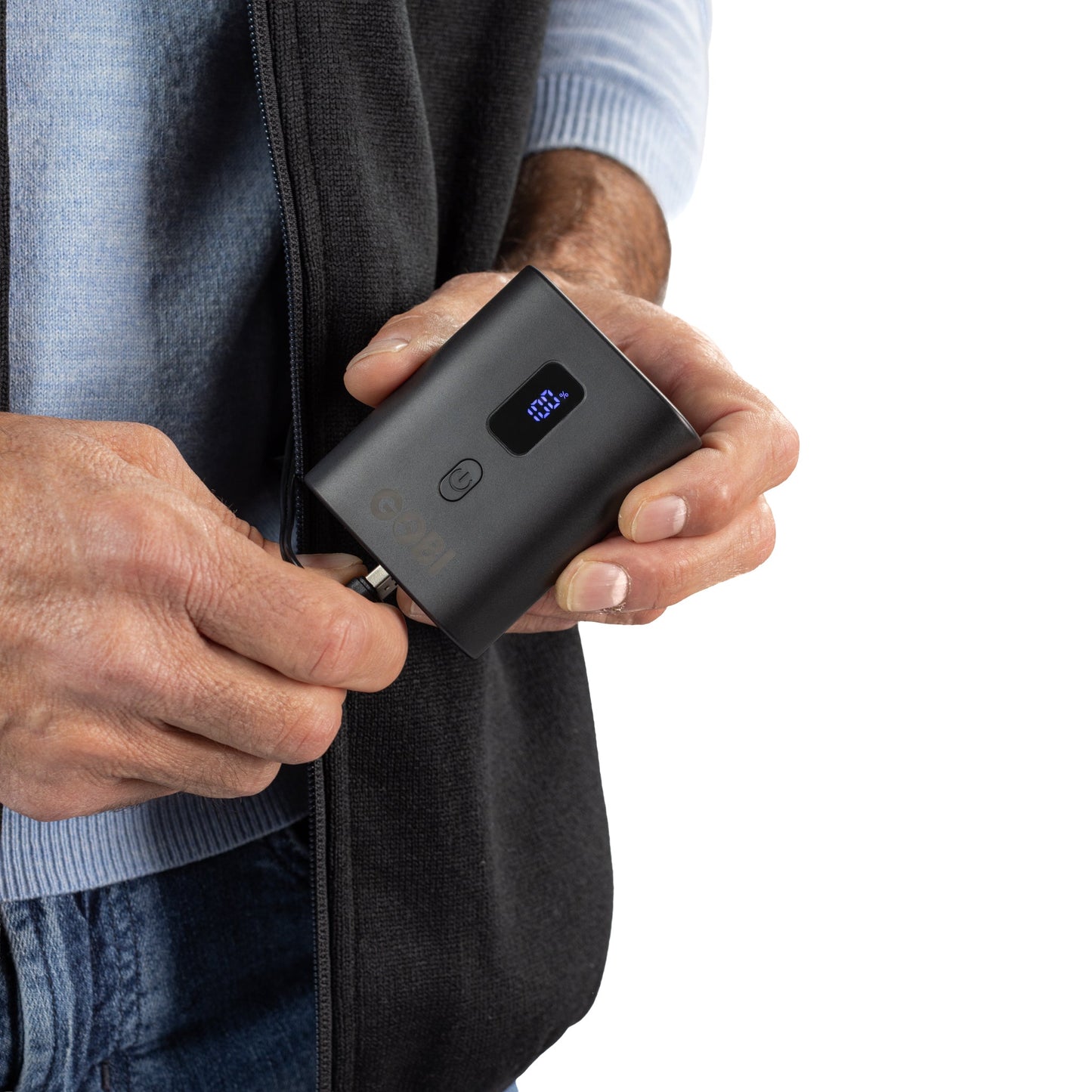 Gobi Heat- Sierra Heated Knit Vest - Men's