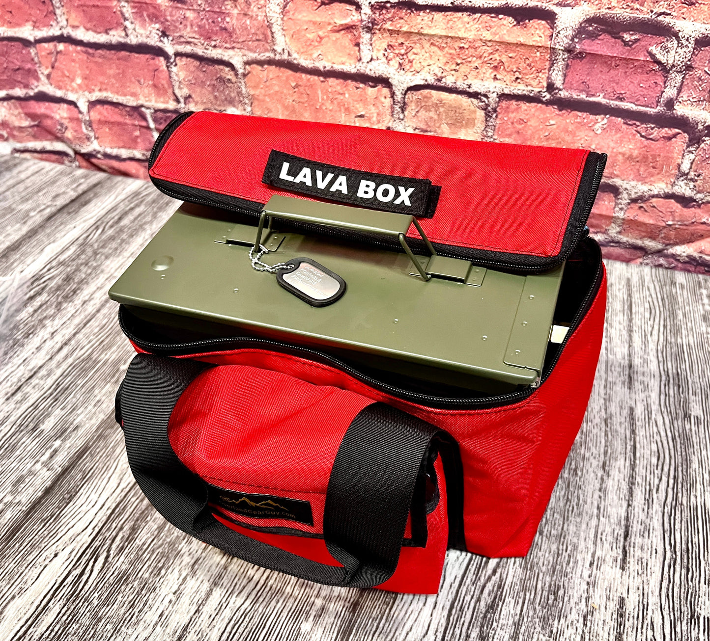OverlandGearGuy- Deluxe Lava Box - FIRECAN PORTABLE FIRE PIT Carry Bag - IGNIK