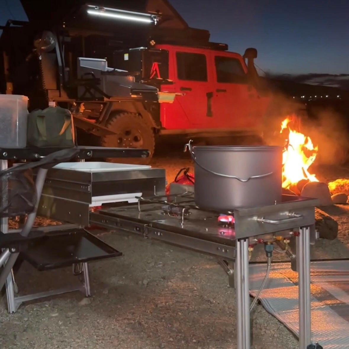 Dirtbox- Quick Deploy Ground Kitchen Box
