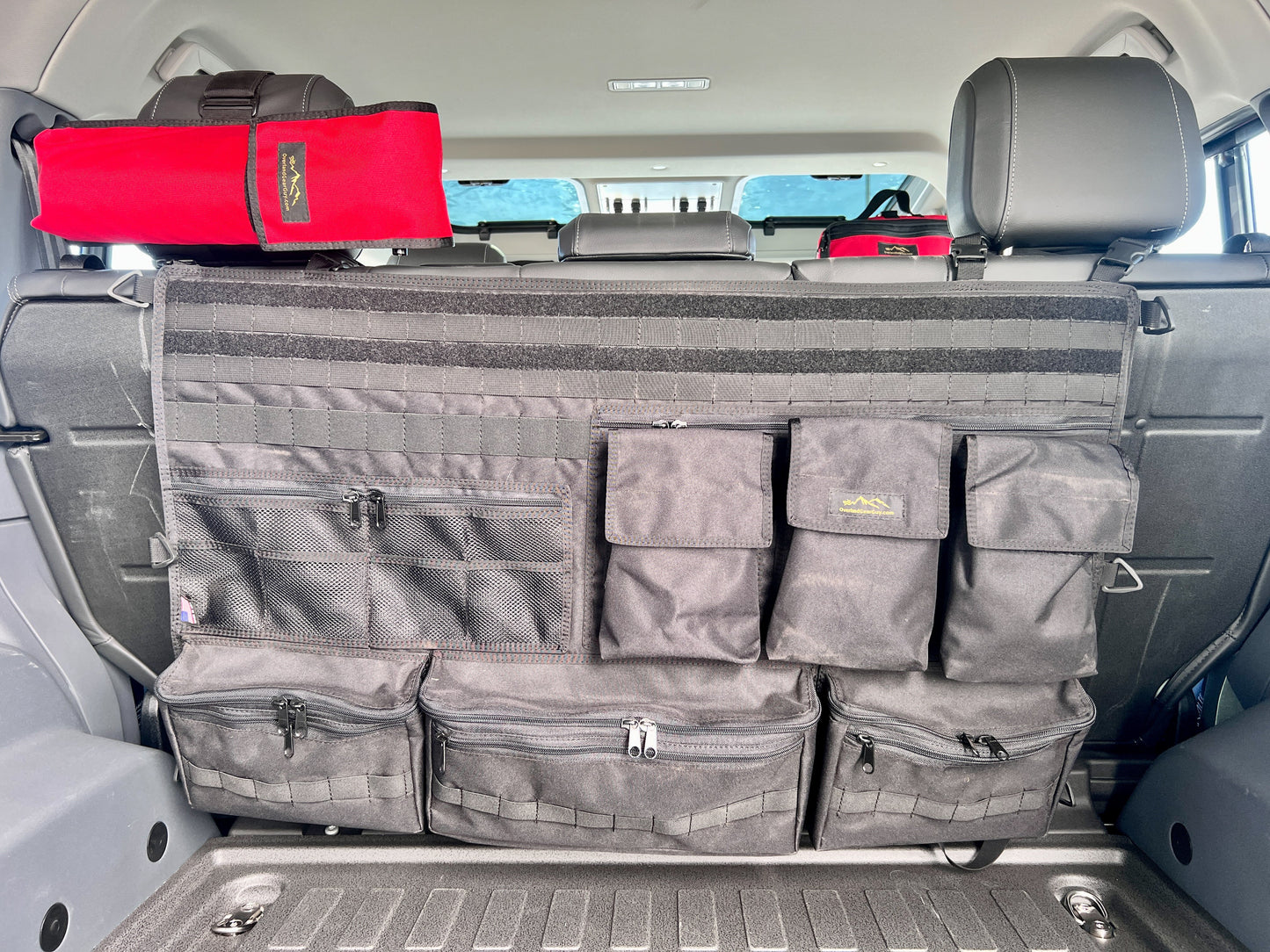OverlandGearGuy- Rear Bench Seat Organizer