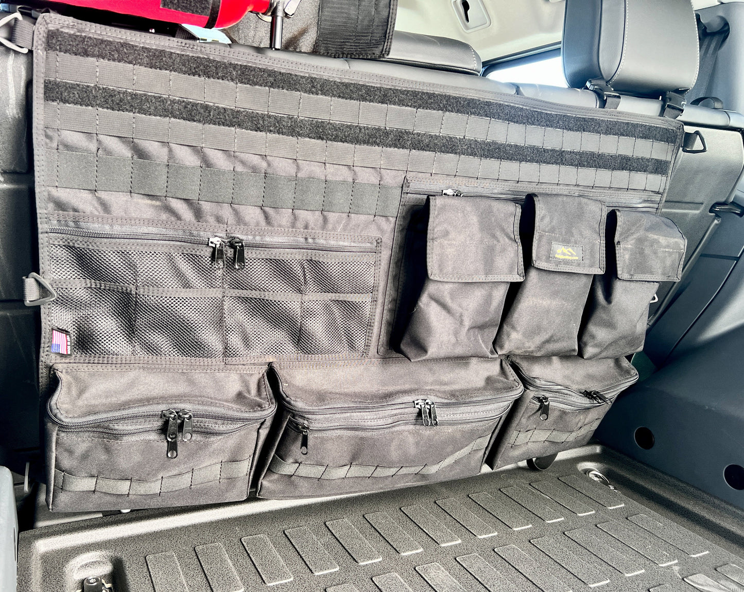 OverlandGearGuy- Rear Bench Seat Organizer