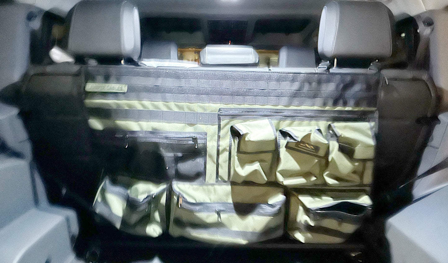 OverlandGearGuy- Rear Bench Seat Organizer