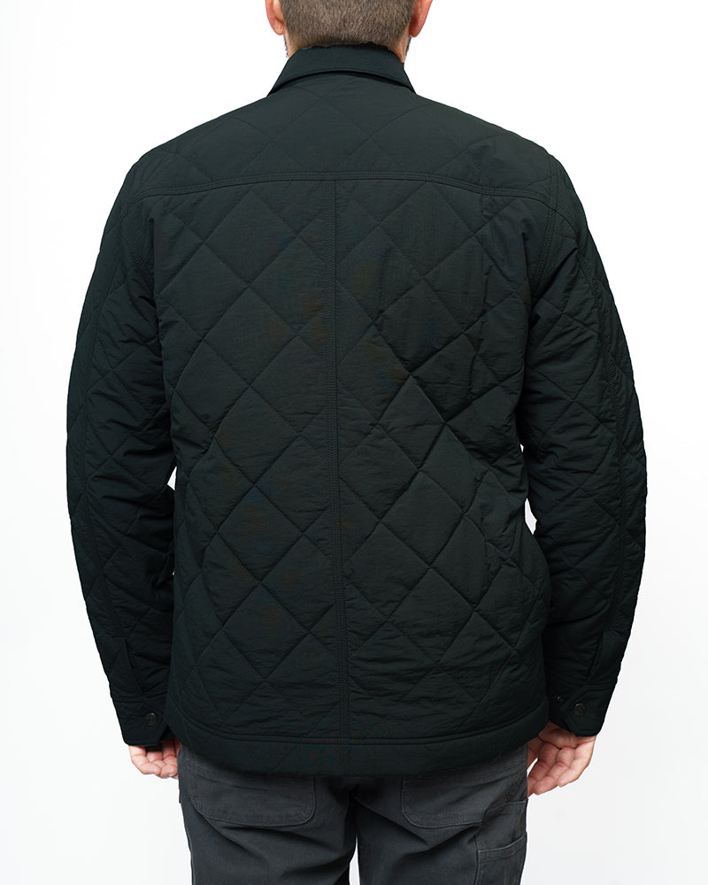 Off The Grid Surplus- Ignite Quilted Jacket - Vintage Black