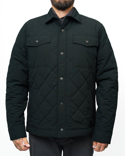 Off The Grid Surplus- Ignite Quilted Jacket - Vintage Black