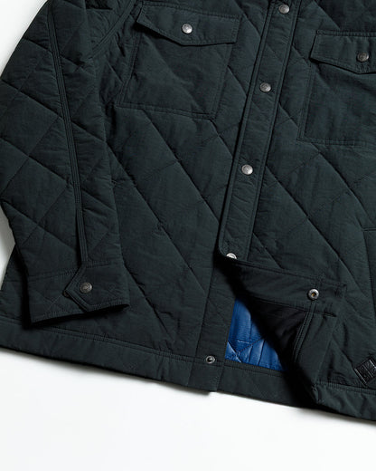 Off The Grid Surplus- Ignite Quilted Jacket - Vintage Black