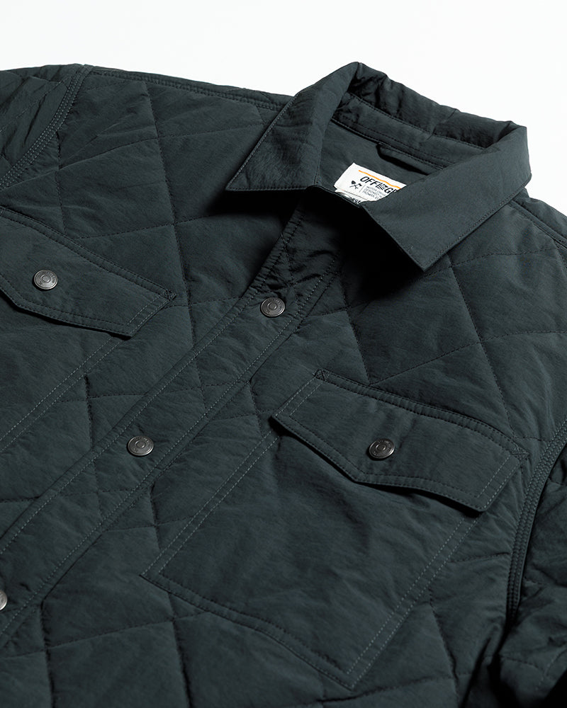 Off The Grid Surplus- Ignite Quilted Jacket - Vintage Black