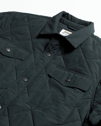 Off The Grid Surplus- Ignite Quilted Jacket - Vintage Black
