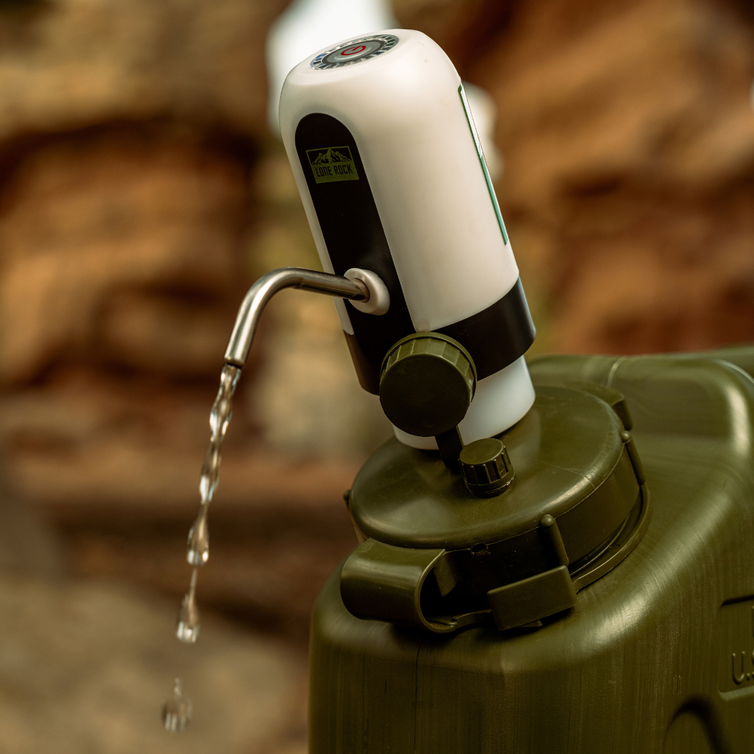 Lone Rock Concepts- Military Can Overland Water Pump Kit