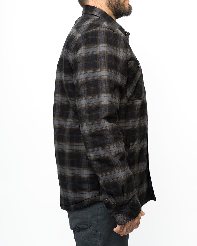 Off The Grid Surplus- Ironside Flannel - Black