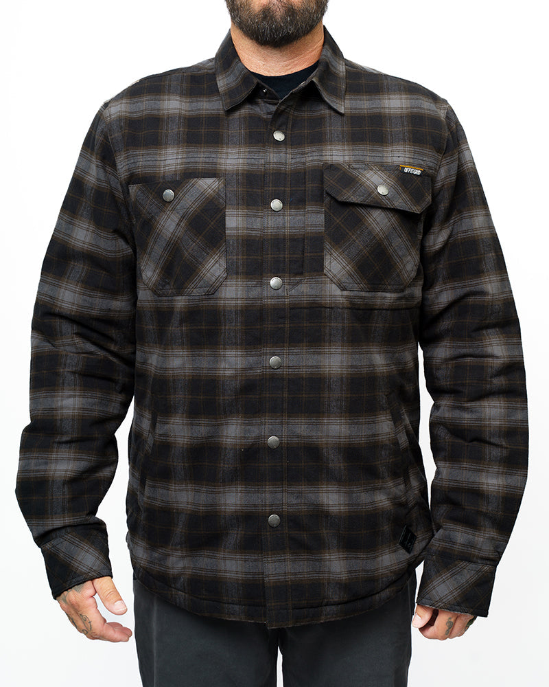 Off The Grid Surplus- Ironside Flannel - Black