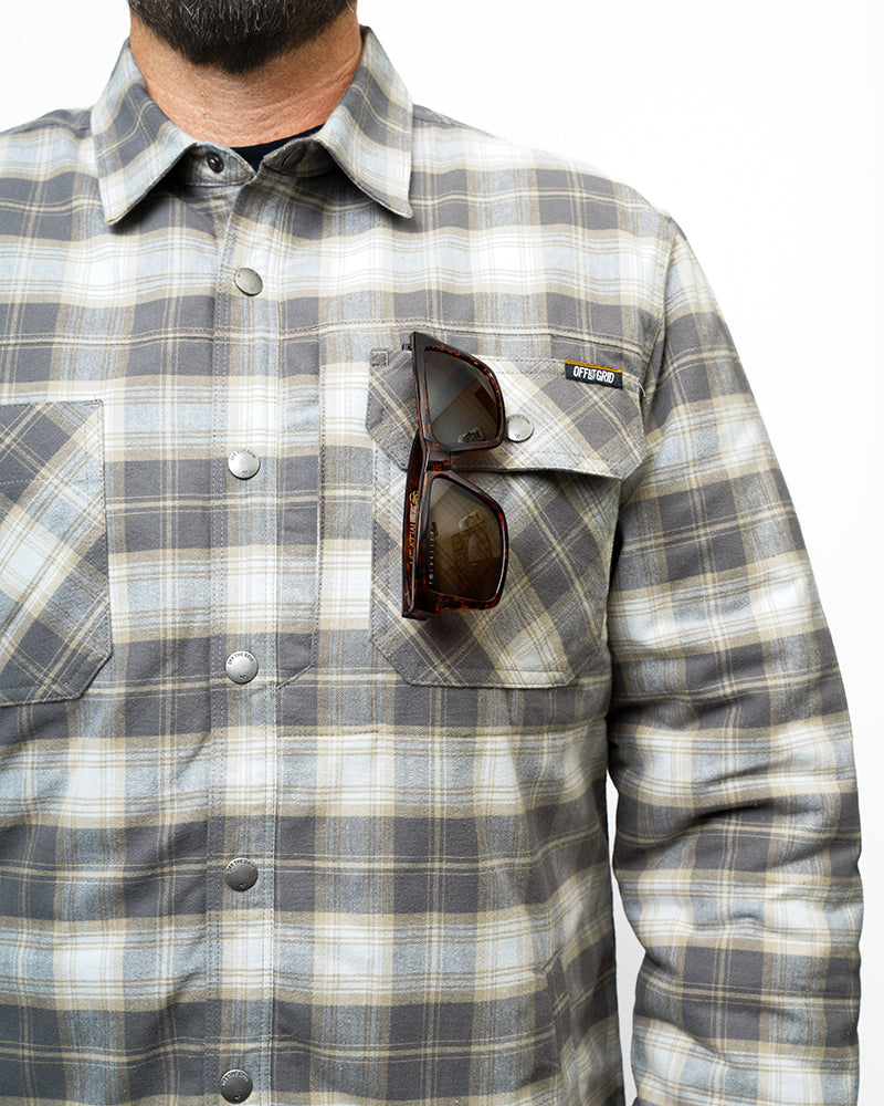 Off The Grid Surplus- Ironside Flannel - Castlerock