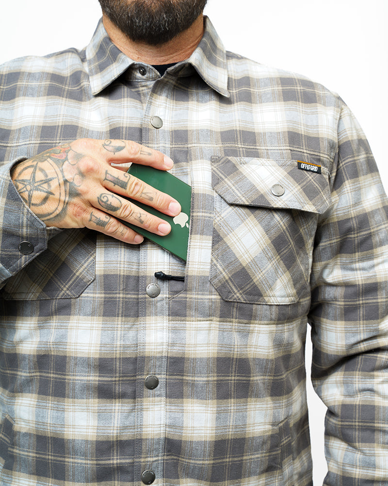 Off The Grid Surplus- Ironside Flannel - Castlerock
