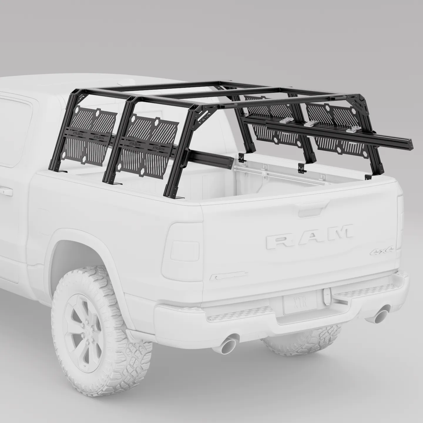 Xtrusion Overland- XTR3 Bed Rack for Dodge Ram 1500 - Straight Bed