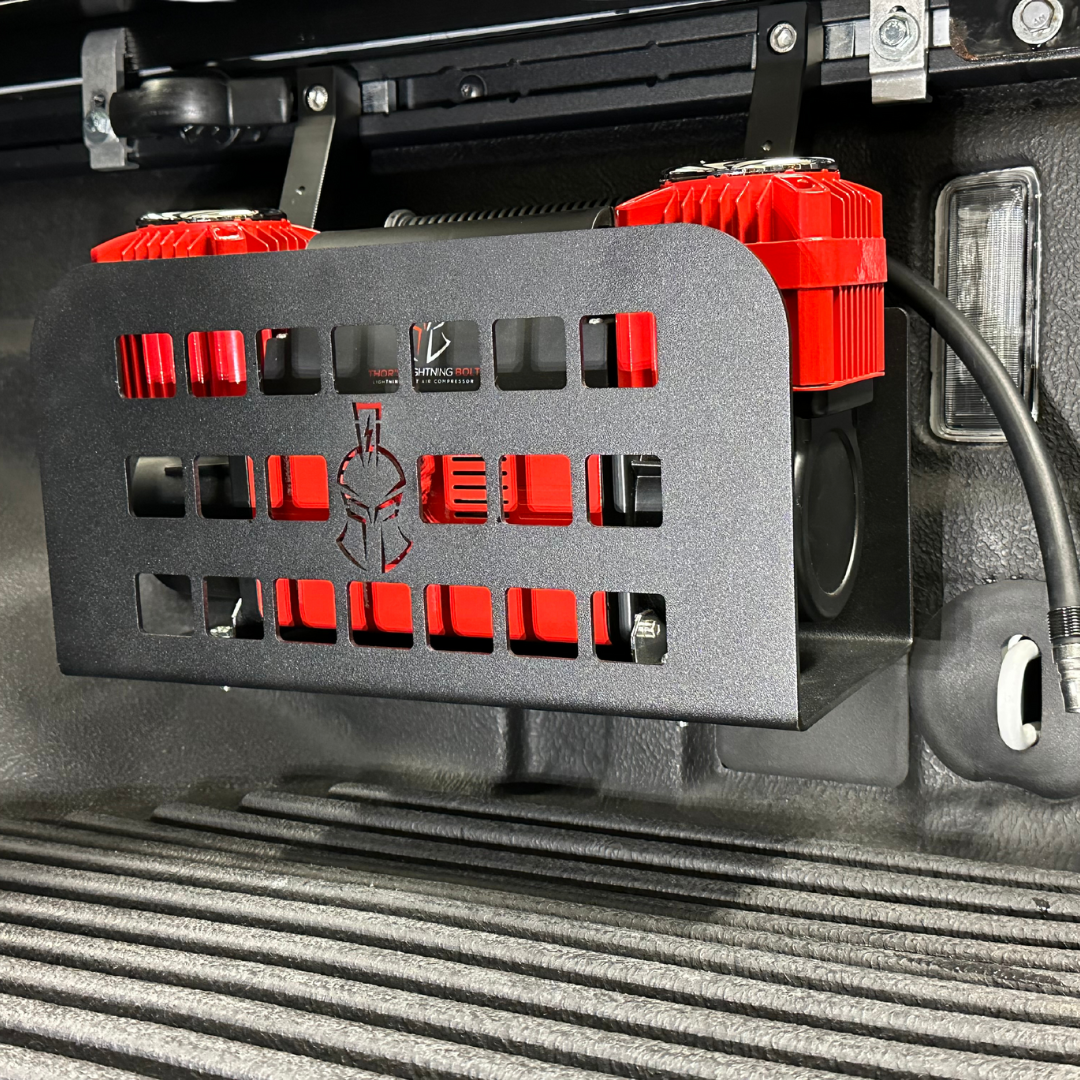 Thor's Lightning Air Systems- MOLLE Portable Air Compressor Mount for Jeep Gladiator JT 2020-Present