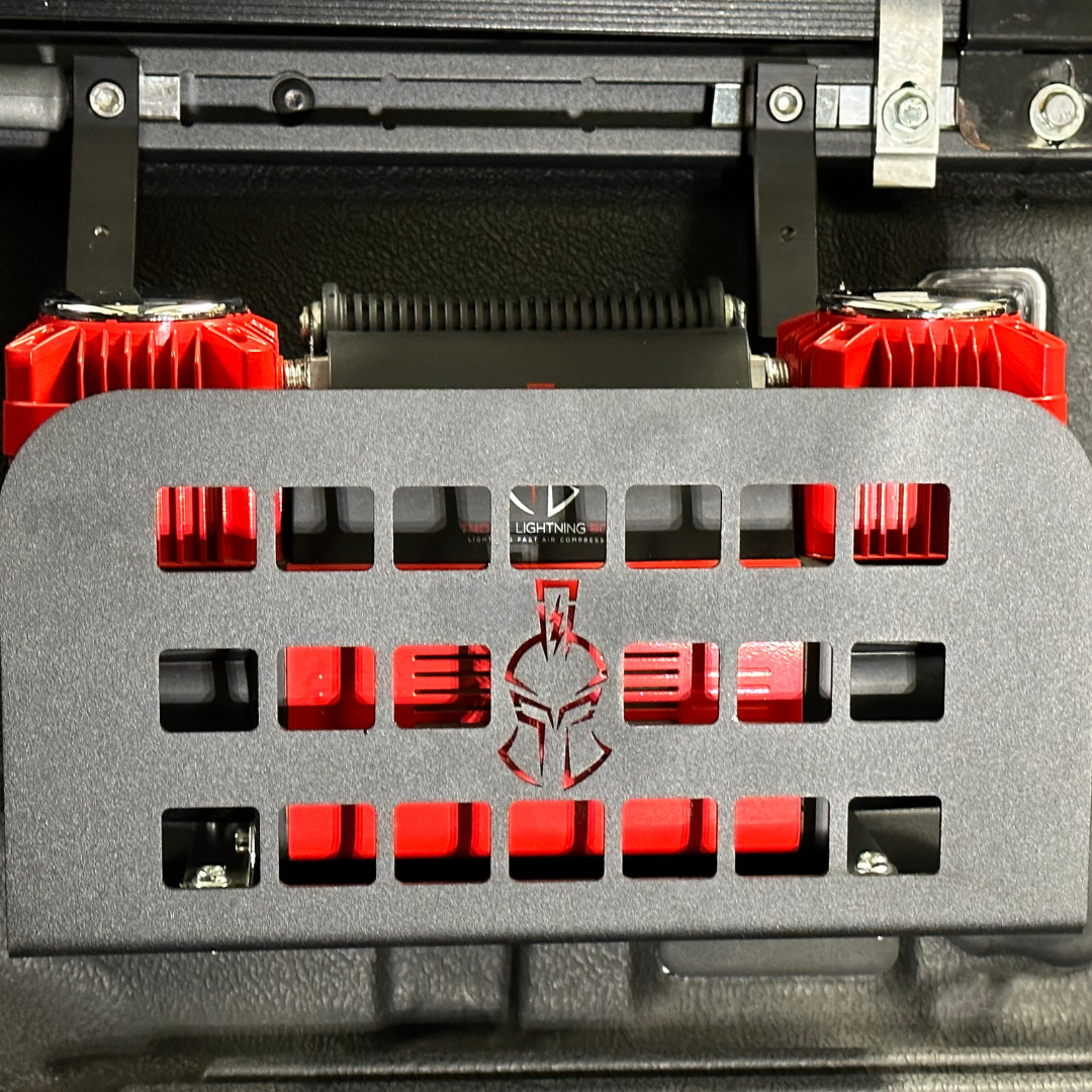 Thor's Lightning Air Systems- MOLLE Portable Air Compressor Mount for Jeep Gladiator JT 2020-Present