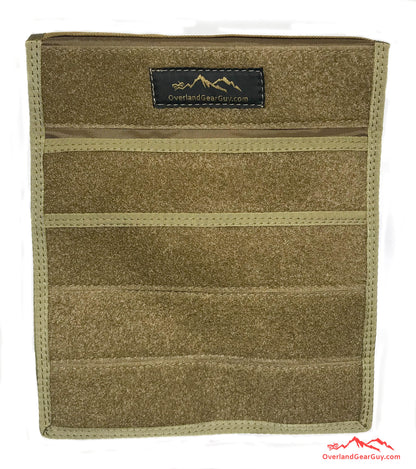 OverlandGearGuy- Jeep Grab Handle Velcro Flat Pocket