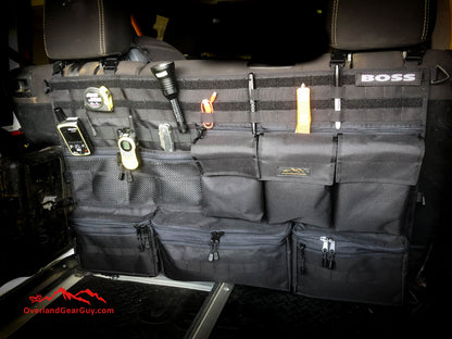 OverlandGearGuy- Rear Bench Seat Organizer