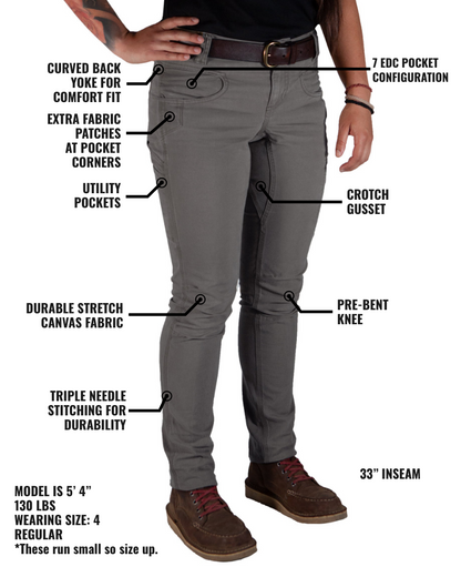 Off The Grid Surplus- Kestral Women's Pant - Pavement