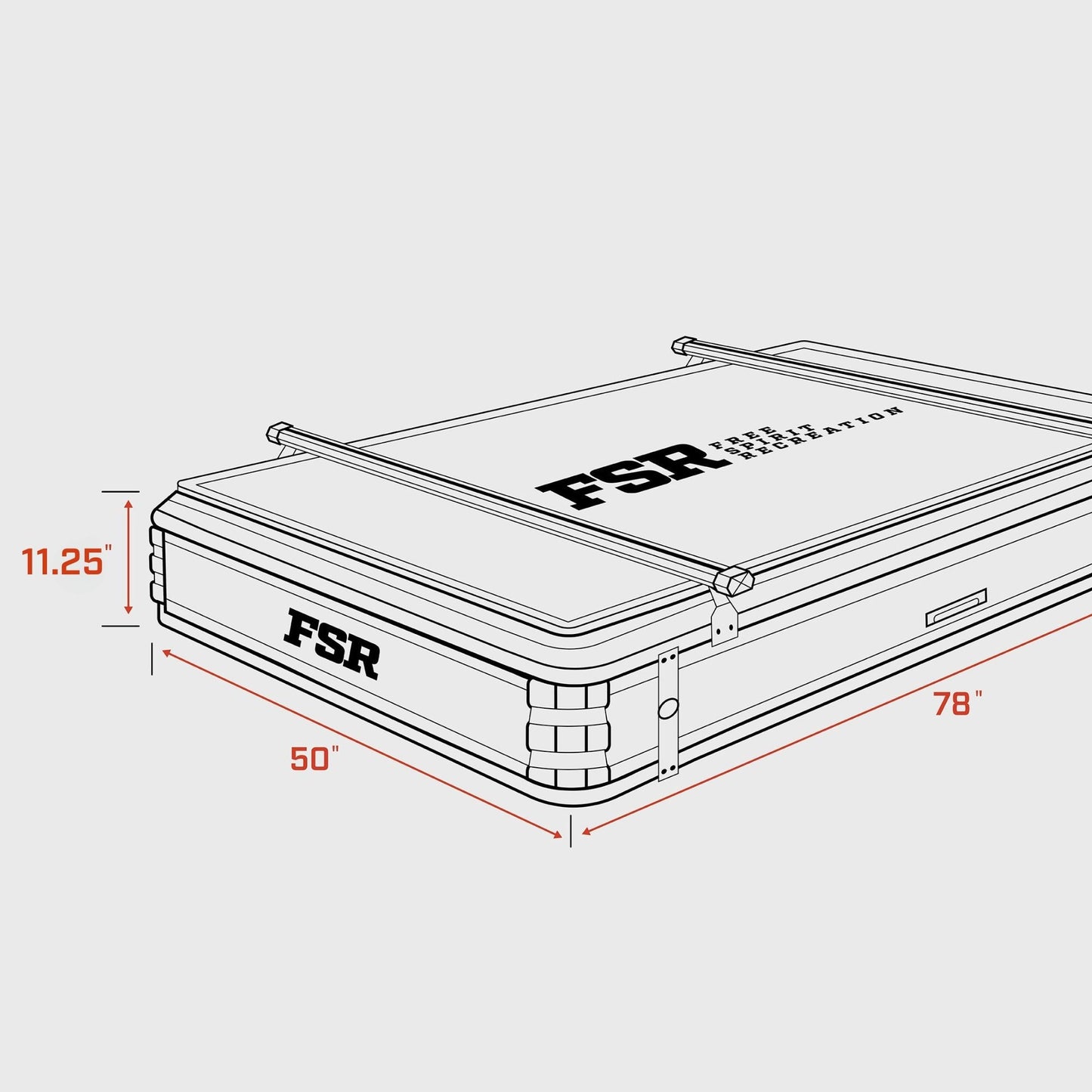 FSR- Kali King - Rooftop tent