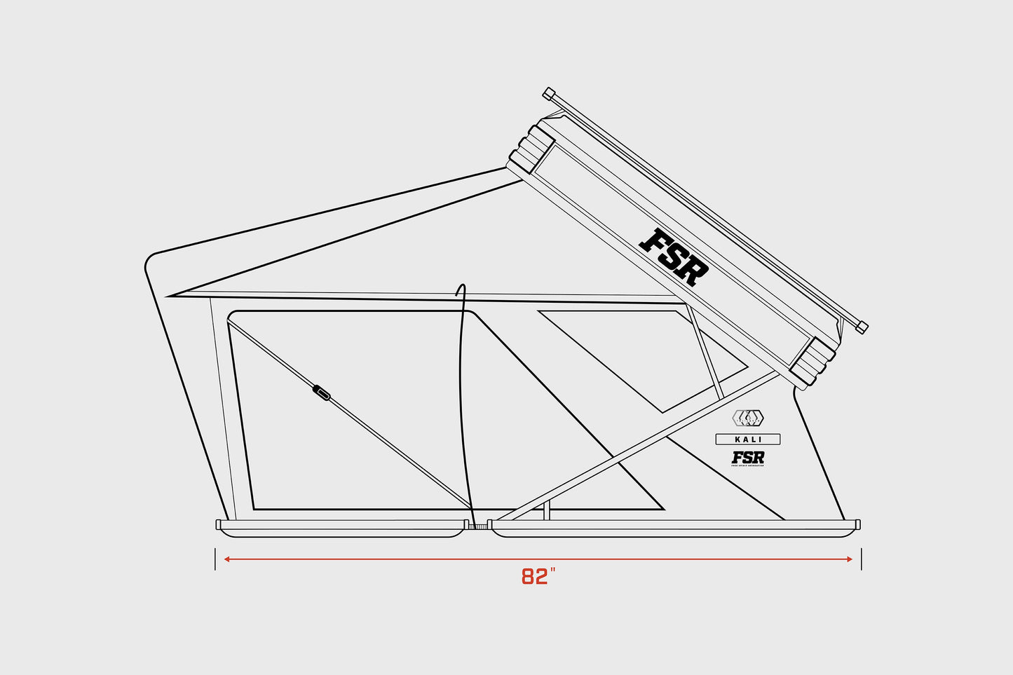 FSR- Kali - Rooftop tent