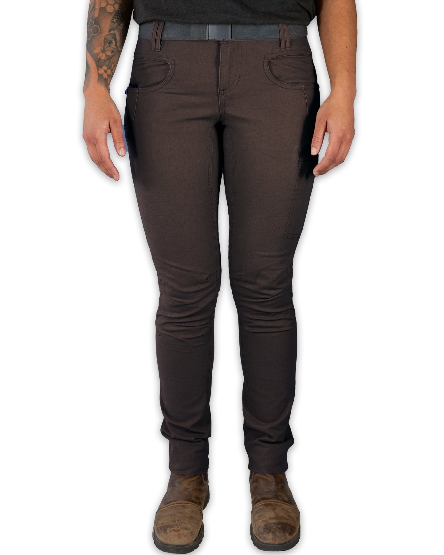 Off The Grid Surplus- Kestral Women's Pant - Dark Brown