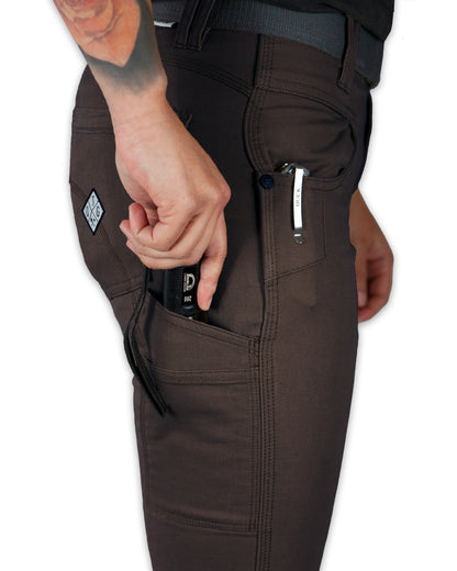 Off The Grid Surplus- Kestral Women's Pant - Dark Brown