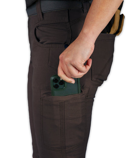 Off The Grid Surplus- Kestral Women's Pant - Dark Brown