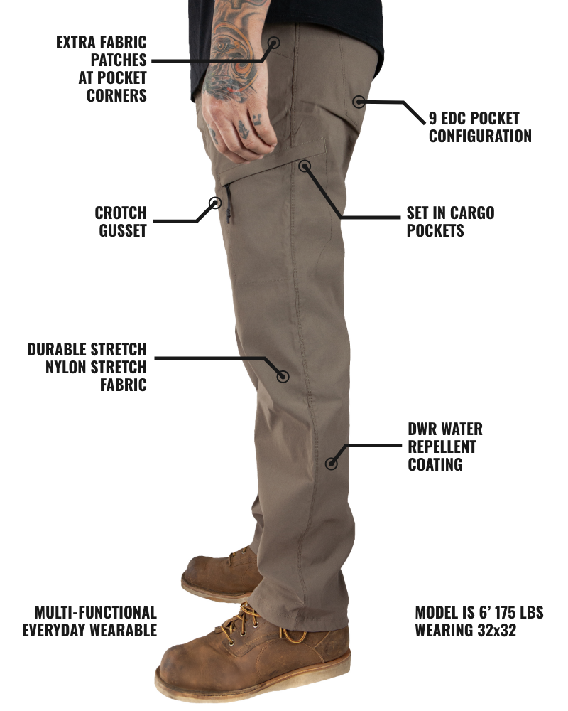 Off The Grid Surplus- Lancer Standard Fit Pant - Deadwood