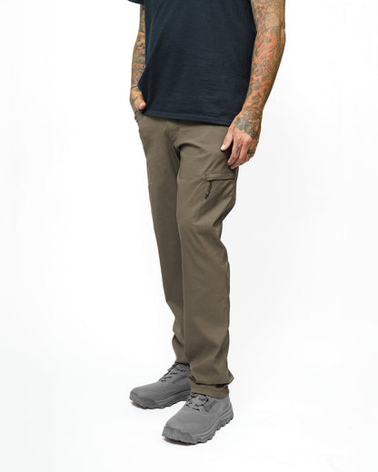 Off The Grid Surplus- Lancer Taper Fit Pant - Beluga Brown