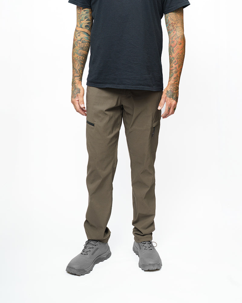 Off The Grid Surplus- Lancer Taper Fit Pant - Beluga Brown