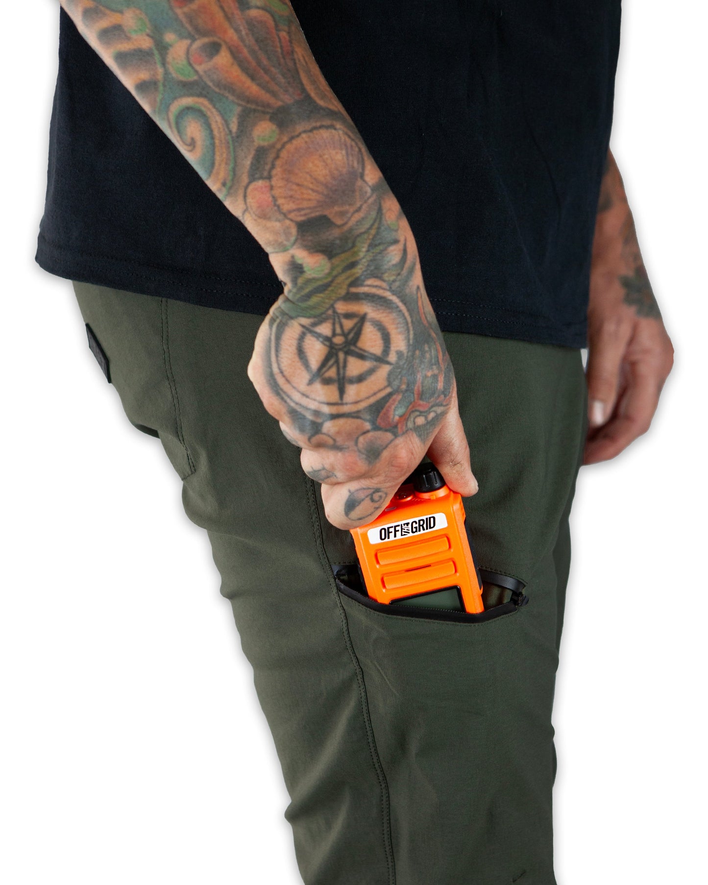 Off The Grid Surplus- Lancer Standard Fit Pant - Dk Army