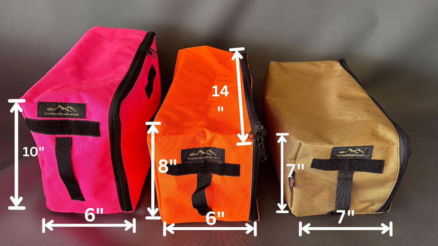 OverlandGearGuy- Van Overhead Storage Locker Divider Bags