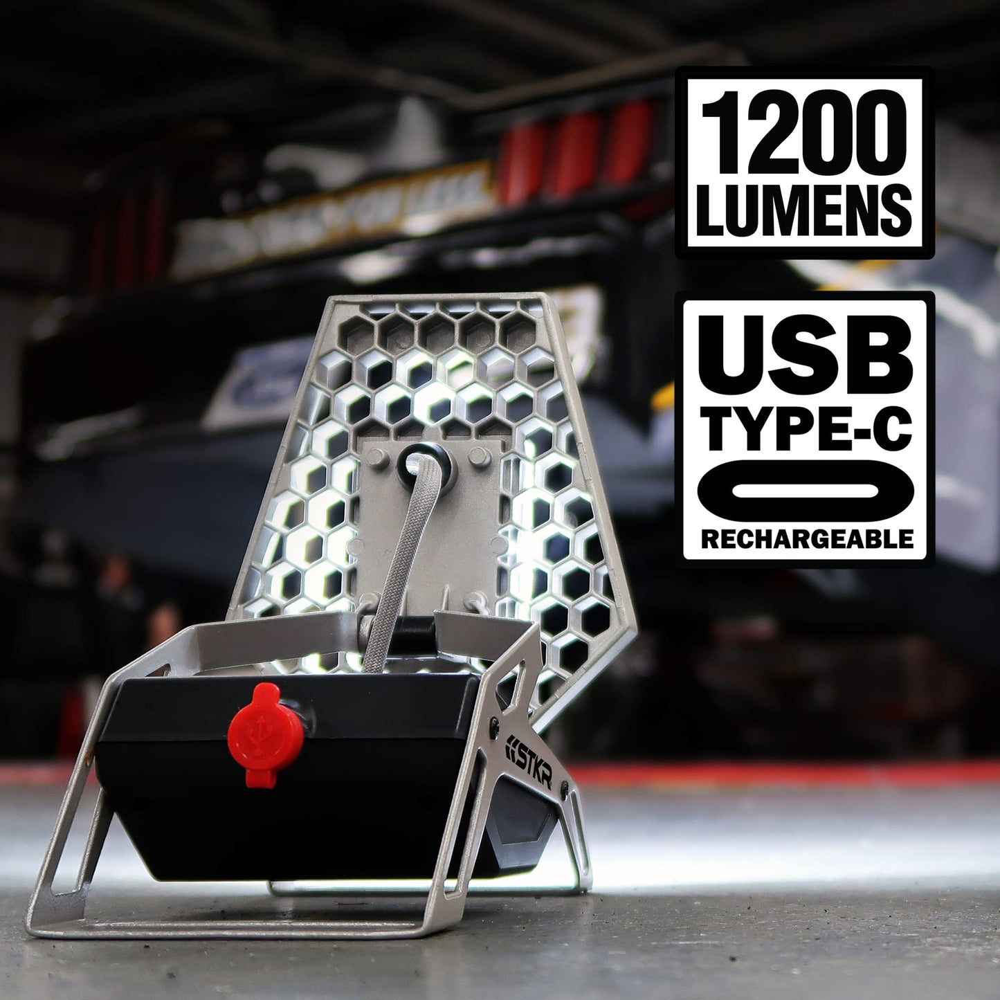 STKR- Mobile Task Light - 1200 Lumen Flood Light
