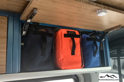OverlandGearGuy- Van Overhead Storage Locker Divider Bags