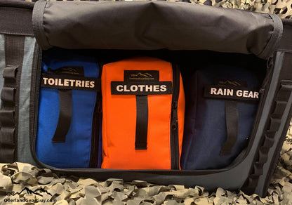 OverlandGearGuy- Van Overhead Storage Locker Divider Bags