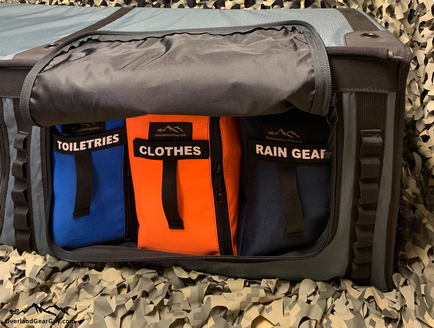 OverlandGearGuy- Van Overhead Storage Locker Divider Bags