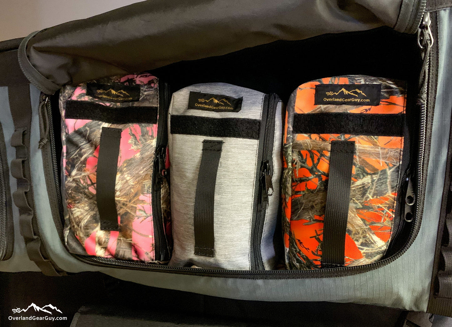 OverlandGearGuy- Van Overhead Storage Locker Divider Bags