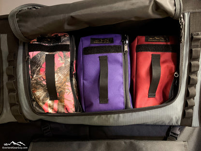 OverlandGearGuy- Van Overhead Storage Locker Divider Bags