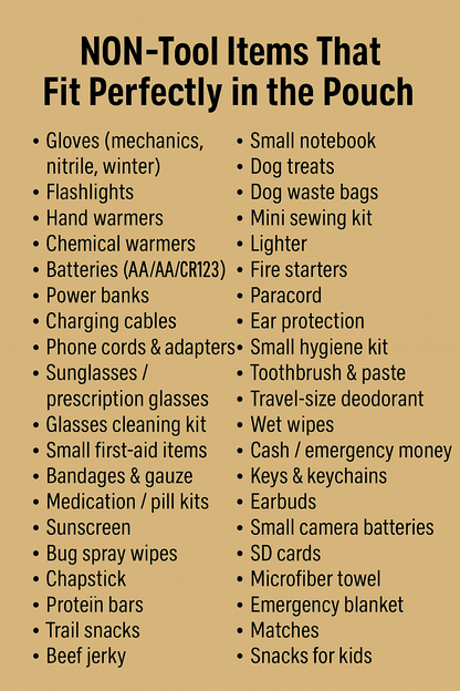 OverlandGearGuy- Tool Pouch - Tool Storage Bag