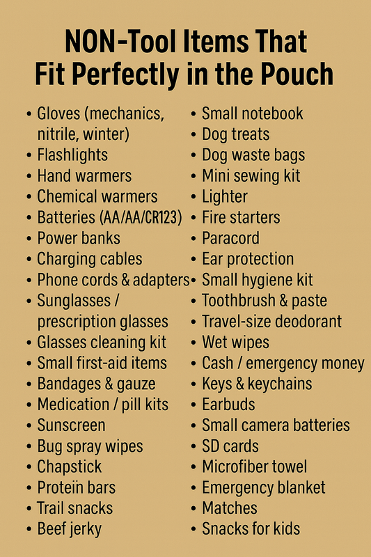 OverlandGearGuy- Tool Pouch - Tool Storage Bag