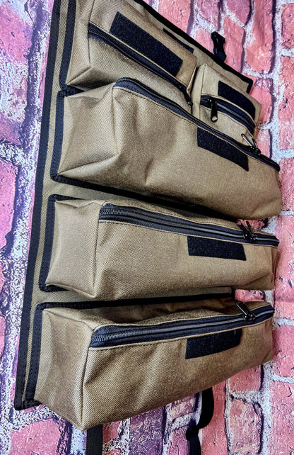 OverlandGearGuy- OGG Tool Roll - Tool Wrap Detachable Pockets