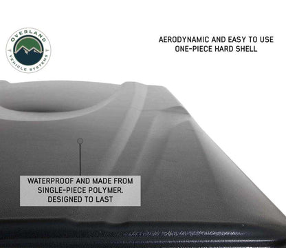 OVS- HD Bushveld Cantilever Hard Shell Roof Top Tent Grey Body & Tan Rainfly