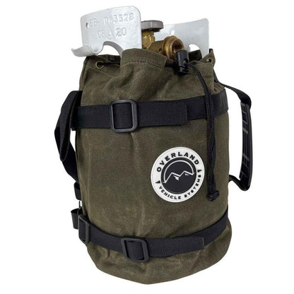 OVS- Propane Bag with Handle & Straps - #16 Waxed Canvas Storage