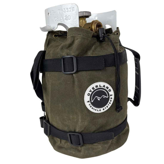 OVS- Propane Bag with Handle & Straps - #16 Waxed Canvas Storage