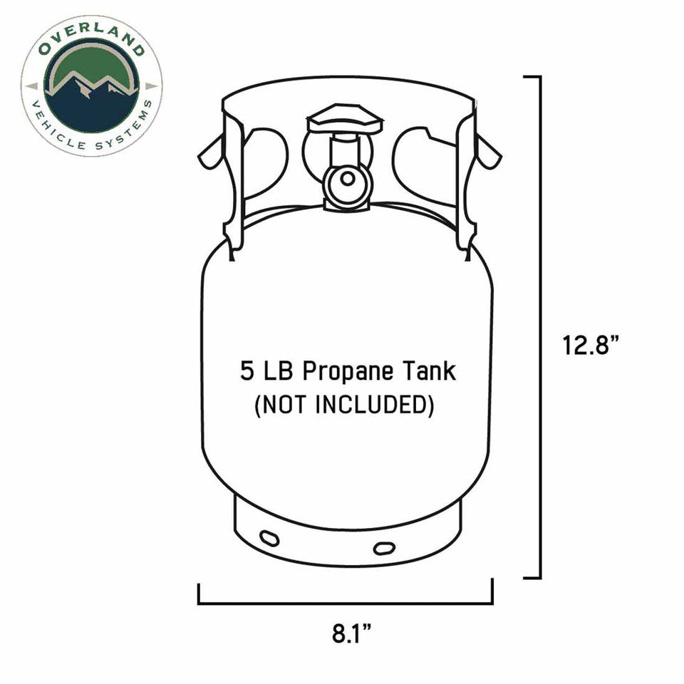 OVS- Propane Bag with Handle & Straps - #16 Waxed Canvas Storage