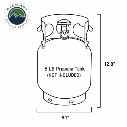 OVS- Propane Bag with Handle & Straps - #16 Waxed Canvas Storage