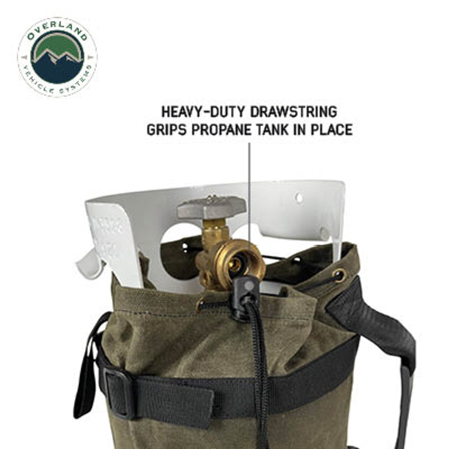 OVS- Propane Bag with Handle & Straps - #16 Waxed Canvas Storage