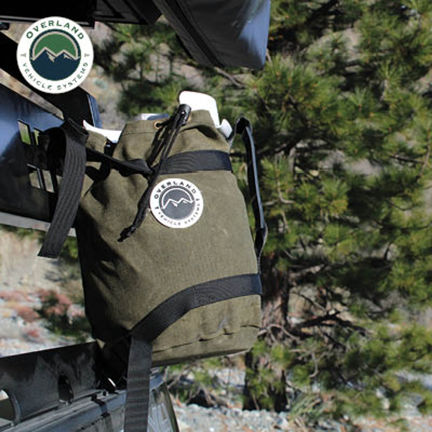 OVS- Propane Bag with Handle & Straps - #16 Waxed Canvas Storage