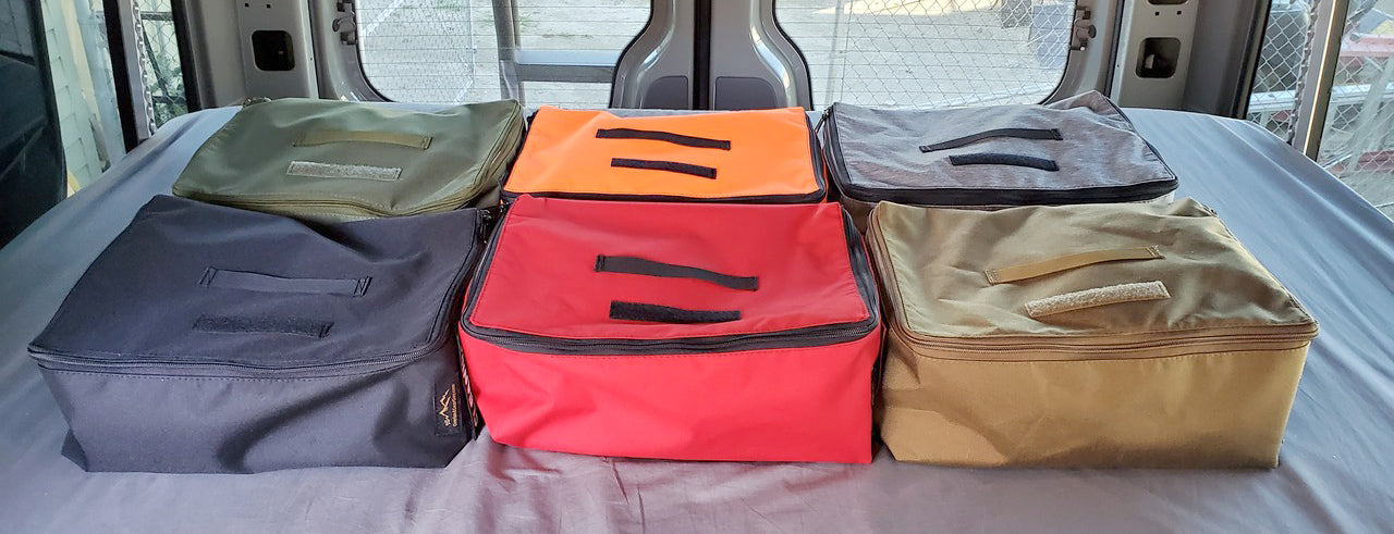 OverlandGearGuy- Van Overhead Storage Locker Divider Bags